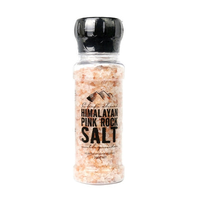 Chefs Choice Salt - Himalayan Pink Rock in Grinder 200g