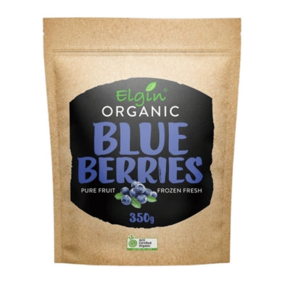 Elgin Organic Blueberries 350g