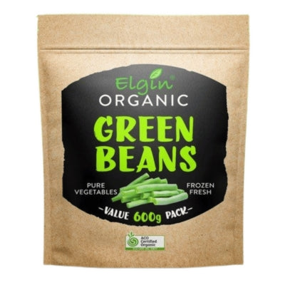 Elgin Organic Green Beans 600g