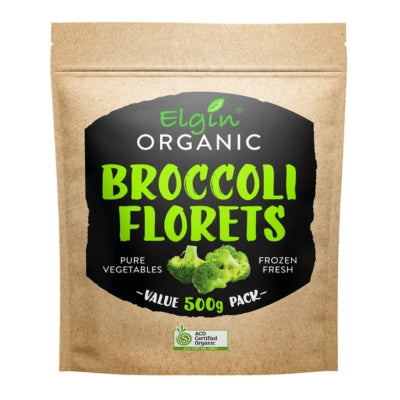 Elgin Organic Broccoli 600g