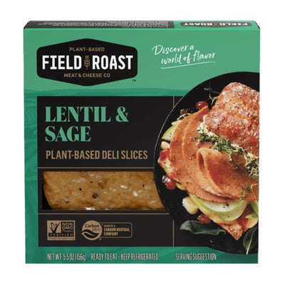 Field Roast Deli Slices Lentil Sage 156g