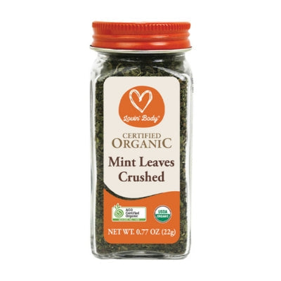 Lovin Body Herbs & Spices - Mint Leaves Crushed 18g