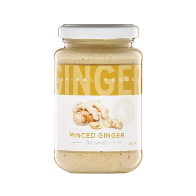 Spiral Foods Herbs - Minced Ginger Organic 210g