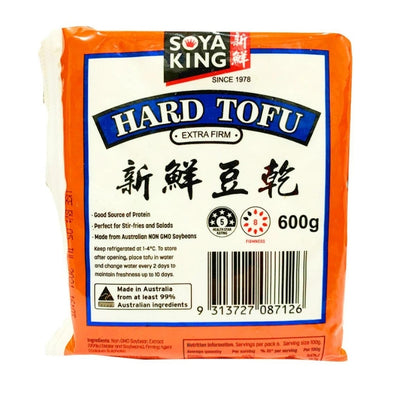 Soya King Tofu Hard 600g - CHILLED