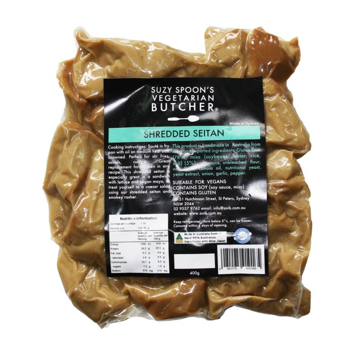 Suzy Spoons Shredded Seitan Chickn 400g