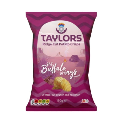 Taylors Hot Buffalo Wings Crisps 150g