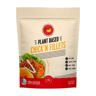 VFC Original Chickn Fillets 200g (Retail) - FROZEN **NEW Lower Pricing ...