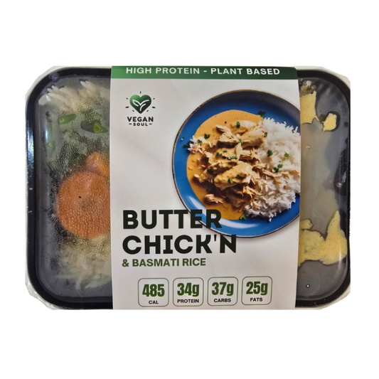 Vegan Soul Butter Chick’n with Basmati Rice 320g