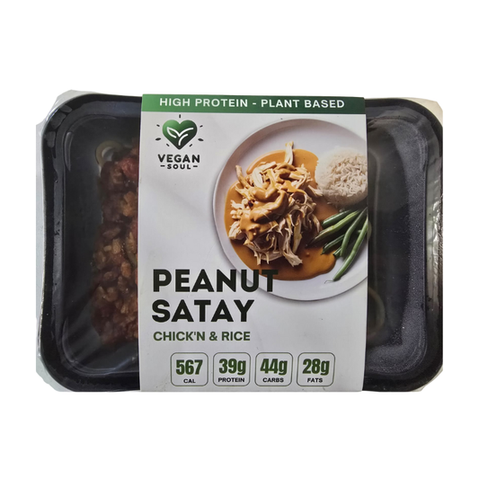 Vegan Soul Peanut Satay Chick’n with Basmati 320g