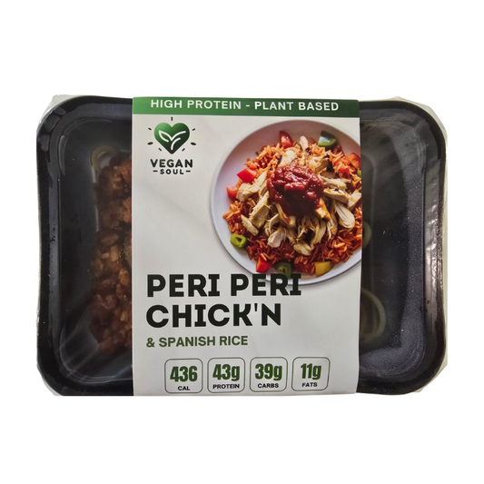 Vegan Soul Peri Peri Chick’n with Spanish Rice 320g