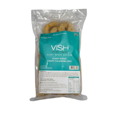 Vish Plant Based Lemon Crumbed Prawn Free 500g